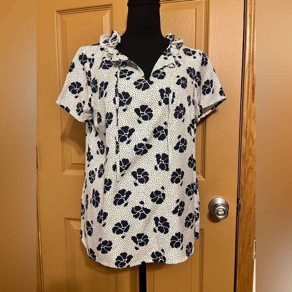 Boden Tops - BODEN Amanda Silk Blend Blouse